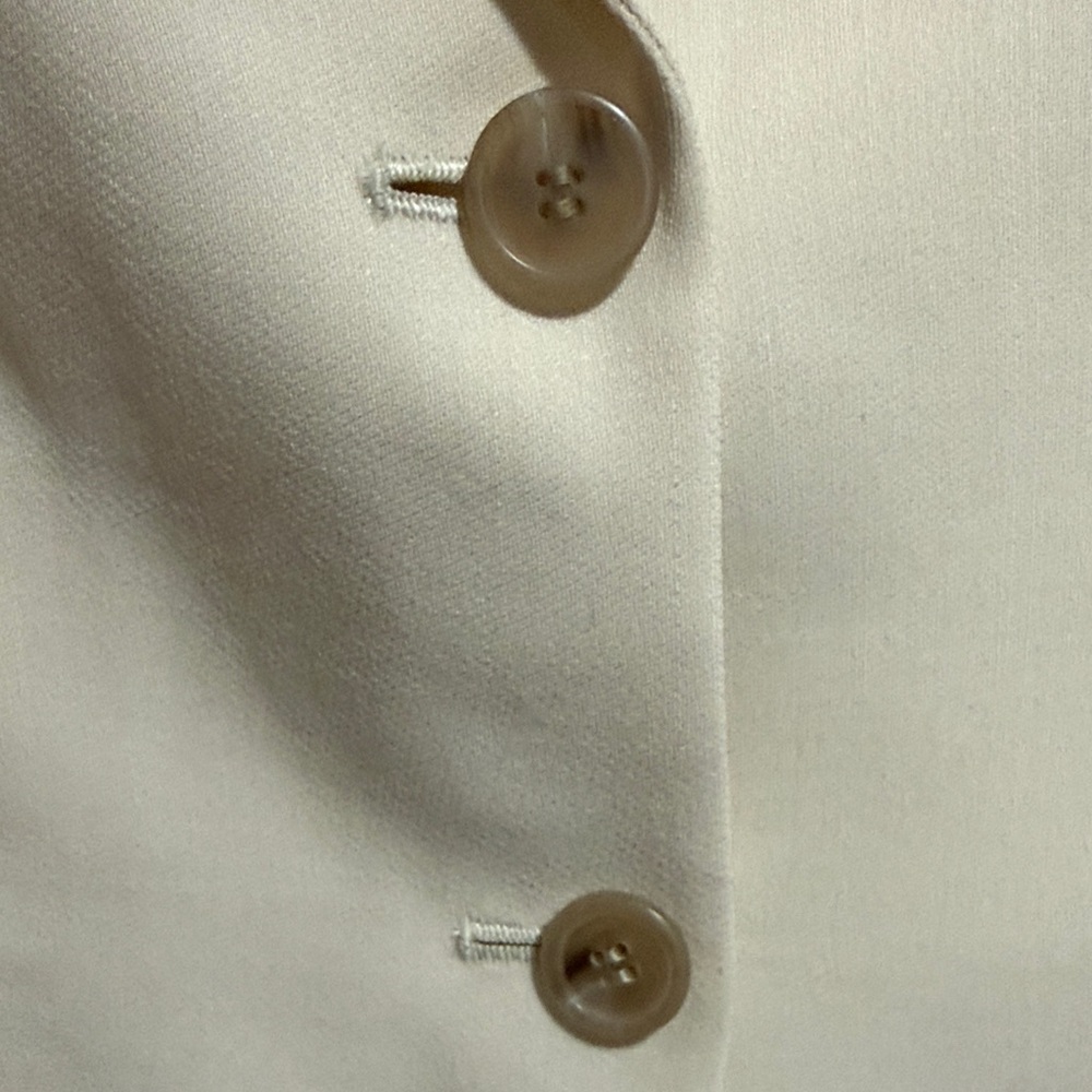 J. Crew Cream Single-Breasted Women's Blazer - Picture 3 of 7